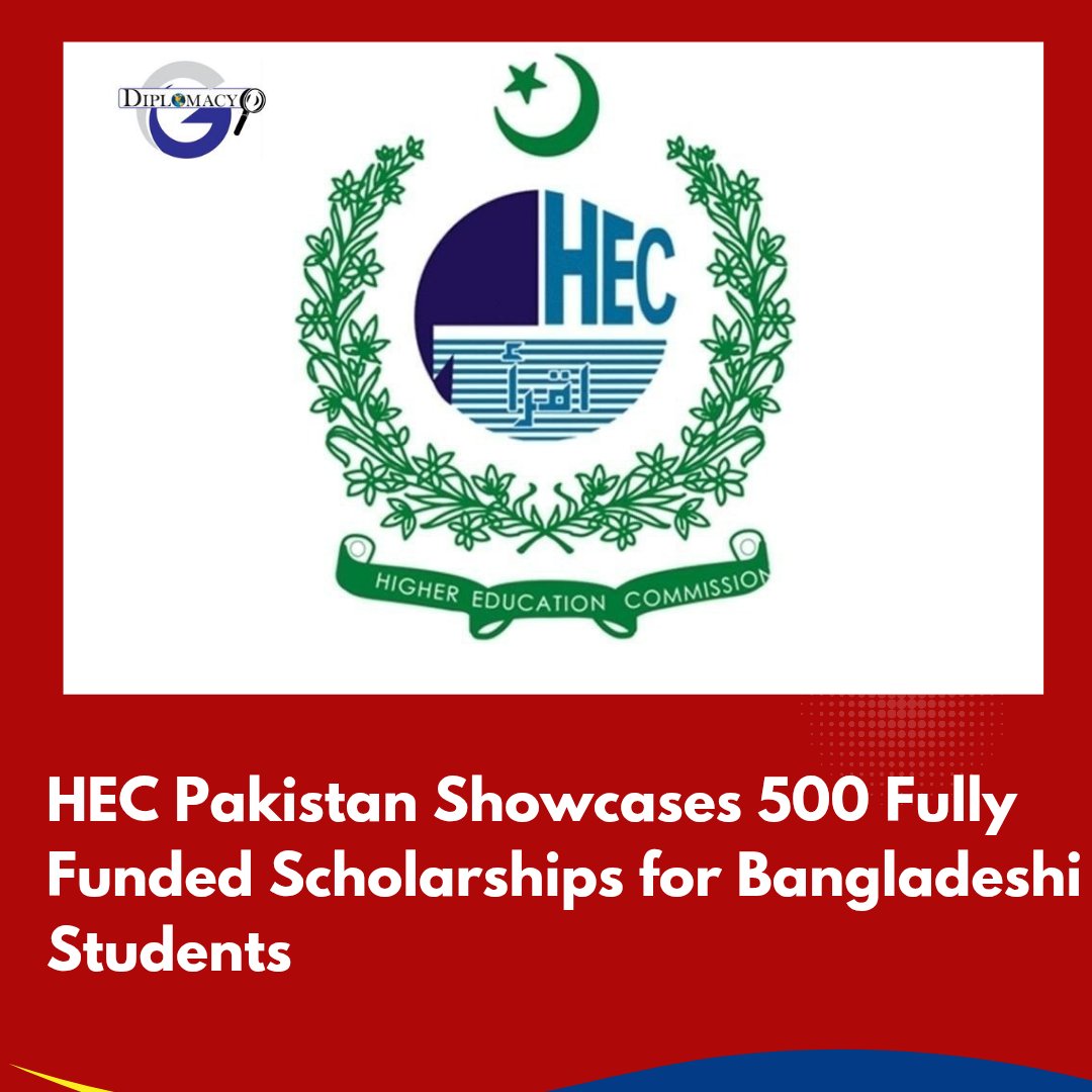 GDiplomacyLens's tweet photo. The Higher Education Commission Pakistan @hecpkofficial has organized the #Pakistan Higher Education Expo in Rajshahi, #Bangladesh, under the Pakistan-Bangladesh Knowledge Corridor initiative, aiming to strengthen academic ties and promote scholarship opportunities for Bangladeshi students. The event follows successful exhibitions held earlier in #Dhaka and Barishal.
Around 20 leading Pakistani universities participated in the expo, highlighting 500 fully funded Allama Muhammad Iqbal Scholarships for Bangladeshi youth. The orientation session, hosted at the University of Rajshahi, attracted a large number of students, parents, and visitors.
Officials from both countries emphasized the importance of academic collaboration, research exchange, and stronger bilateral relations. Pakistani representatives also informed students about the second phase of scholarships and encouraged applications across various disciplines.
So far, 74 Bangladeshi students have already begun their studies in Pakistan under the programme, marking a key step in expanding educational cooperation between the two countries. #EducationDiplomacy
@bdhcpk @PakinBangladesh