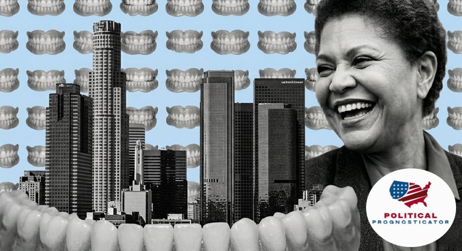 PoliProgno's tweet photo. New Substack-Karen Bass: Meth Mouth Savior
#losangeles #mayor #spencerpratt https://t.co/xrlQ2pZYYu https://t.co/GBygxfPHGH