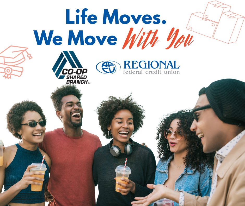 REGIONALFCU's tweet photo. Just because your address has changed, shared branching keeps your credit union right where you need it, no matter where life takes you.

FIND A SHARED BRANCHING LOCATION: https://t.co/yK4ruchMjY

#SharedBranchingAwarenessWeek #SharedBranching #CoOp https://t.co/pQYC5x99jN