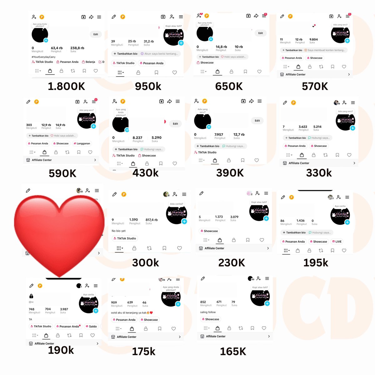 nata • Jual Beli Akun TikTok | stucdys tweet media