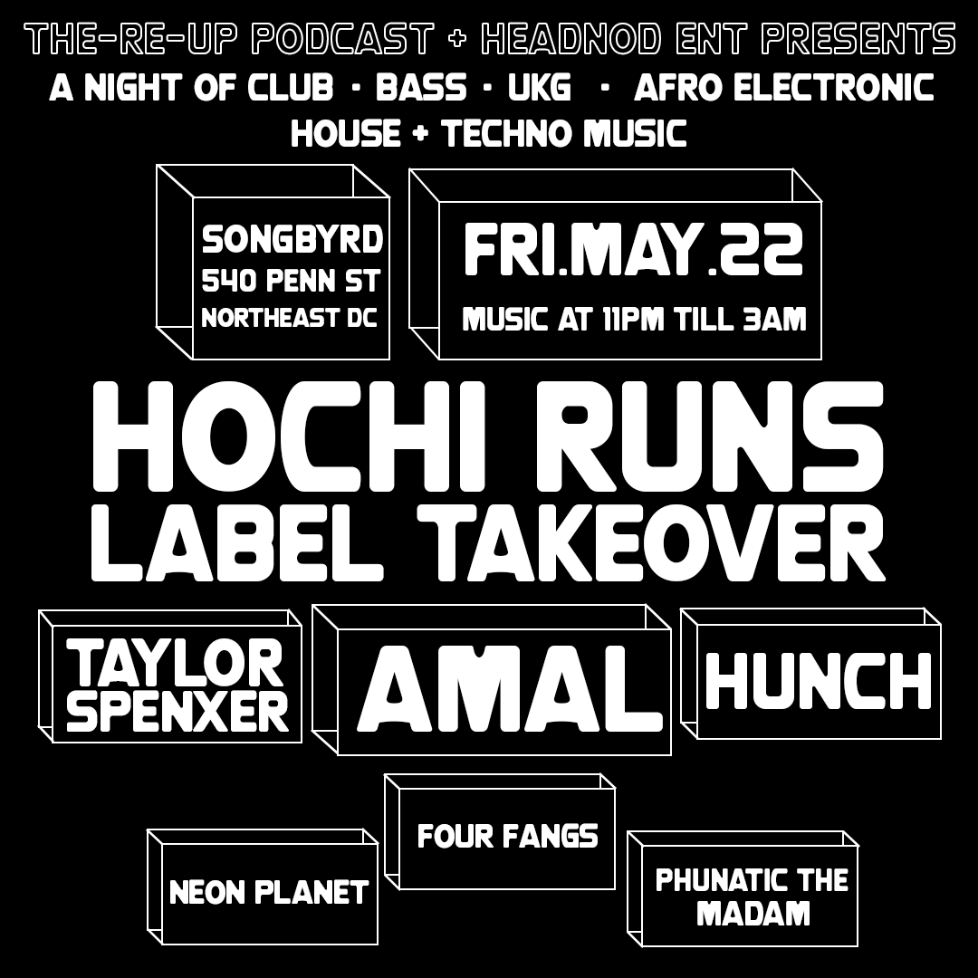 HeadnodSquad's tweet photo. Full lineup for May 22nd at Songbyrd is here 👀

We’re excited to share a handpicked lineup that moves from Club to Bass music and everything in between. 

Prices go up soon! Grab your early bird tickets now at the link in bio and we’ll see you next weekend. https://t.co/VwxTIYHVwy