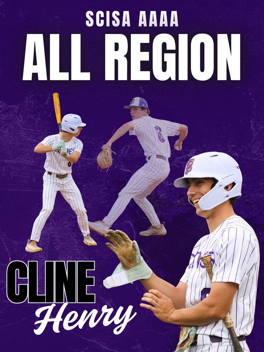 CanesFBS's tweet photo. Throughout the rest of the week we will recognize all of our Spring 2026 All-Region athletes! 

Congratulations to Henry Cline (‘26) on being named to the SCISA 4A Baseball All-Region team! 

#WeAreFB https://t.co/3o0Vj8YalX