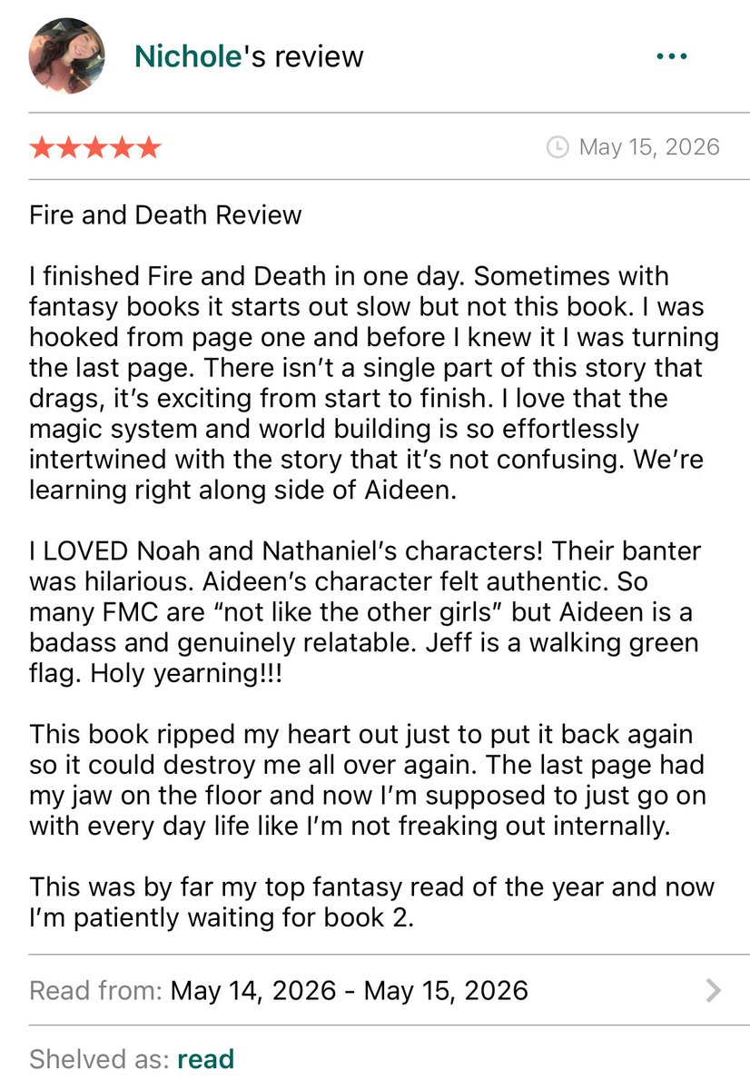 Jenee is on Goodreads! tweet media