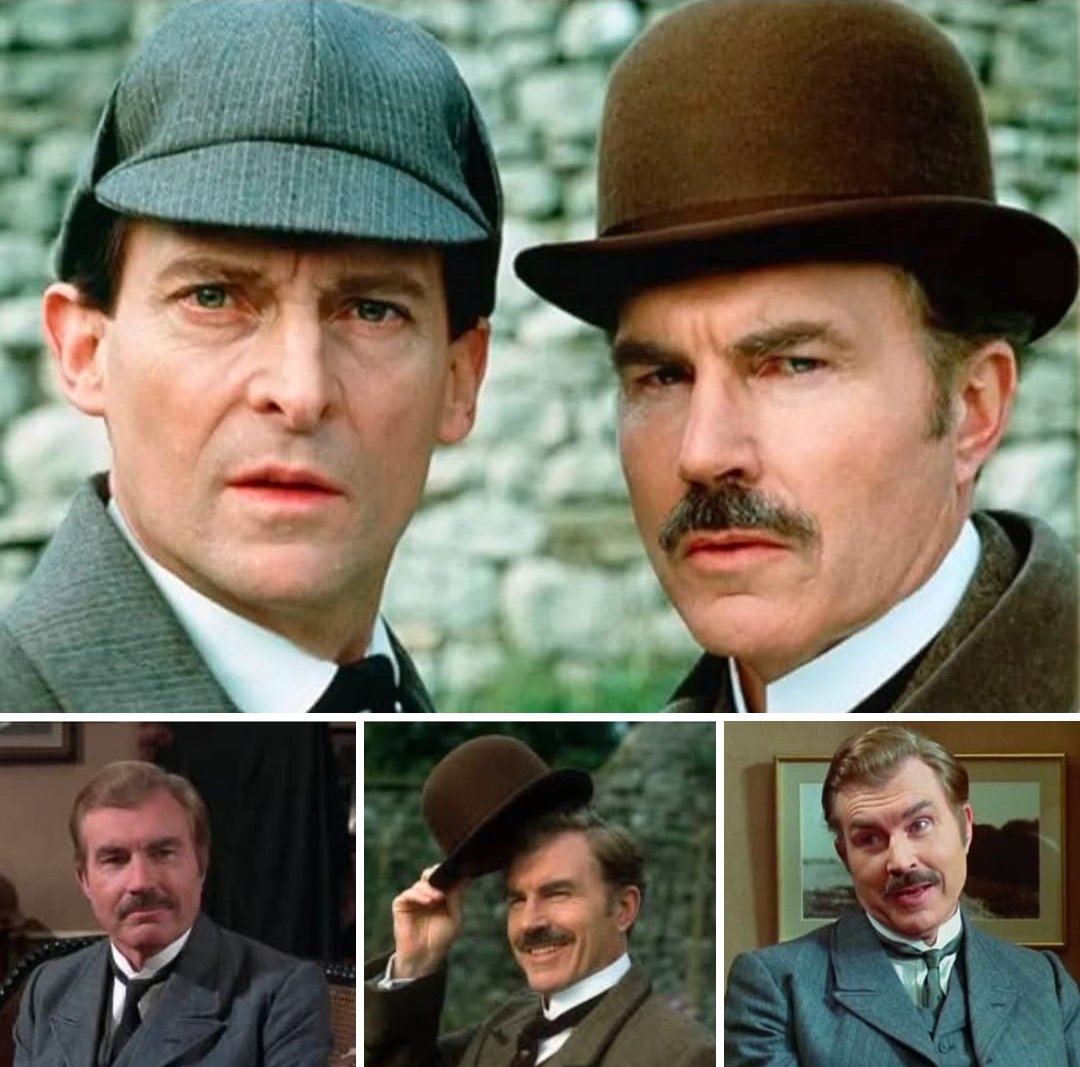 SimonOsbornePTY's tweet photo. Very sad to hear that David Burke passed away yesterday! He was one of two actors to play Watson to Jeremy Brett's Sherlock Holmes in the 1980s TV Series, the other being Edward Hardwicke! #sherlockholmes #sirarthurconandoyle #80stv https://t.co/pllTgbJMfd