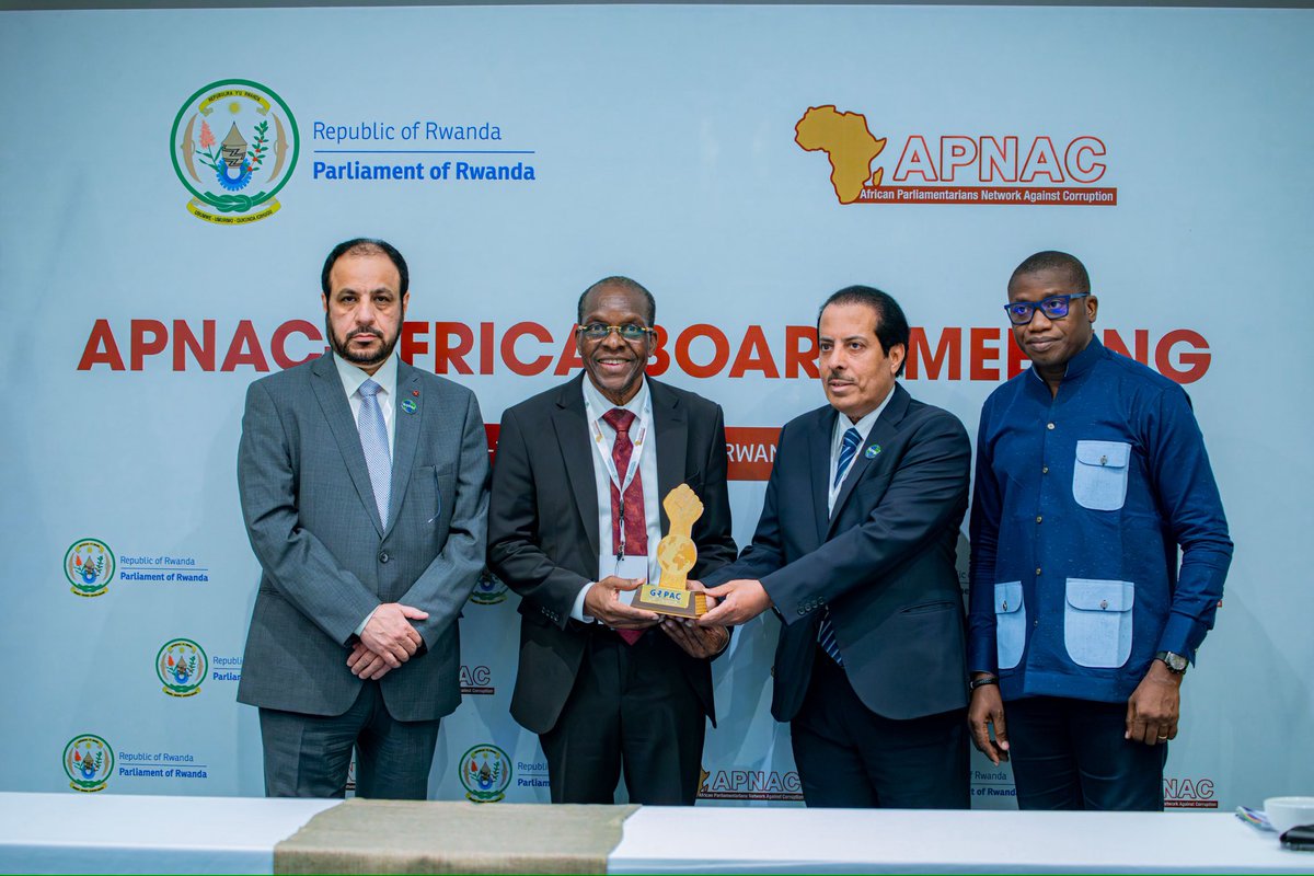 RwandaParliamnt's tweet photo. APNAC-Africa concludes its Board Meeting in Kigali with renewed commitment to strengthening parliamentary action against corruption across Africa.
Read the full communiqué here: https://t.co/2lZflPO7rV https://t.co/dgzlTQdFMw