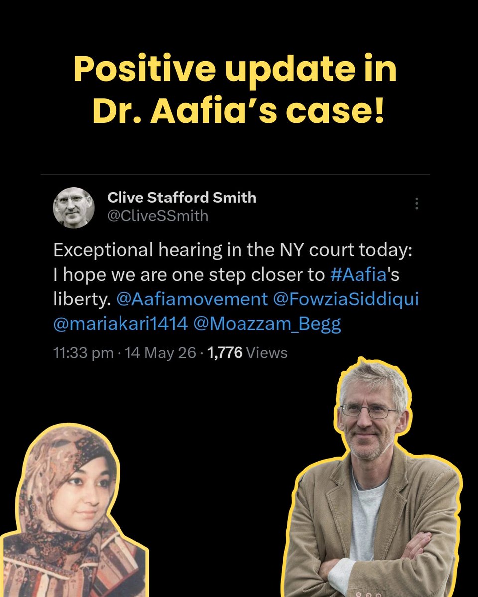 Aafia Movement tweet media