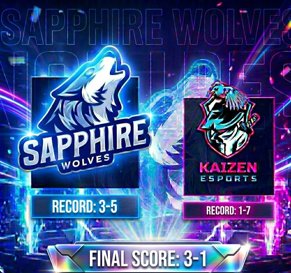 Sapphire Wolves tweet media