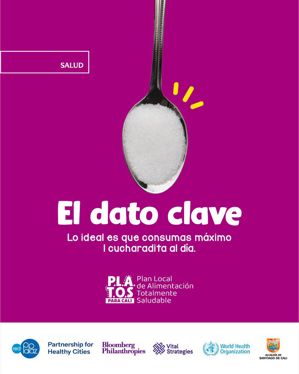SaludCali's tweet photo. 🧂💛 Reducir el consumo de sal también es una forma de cuidar la vida. Comer con menos sal ayuda a prevenir la hipertensión y enfermedades cardiovasculares.
#Cities4Health #CiudadesSaludables #EducaciónEnAlimentación #PLATOS https://t.co/vikgkN2E1B