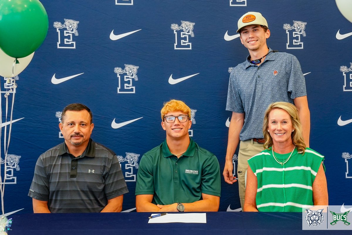 EHSBaseball8's tweet photo. Congratulations to Brady Cavanaugh on signing today to continue his academic &amp; athletic career at the next level with the Shelton State Buccaneers! | #GoCats | #GoBucs | #RecruitTheE https://t.co/W26Xbg8hEP