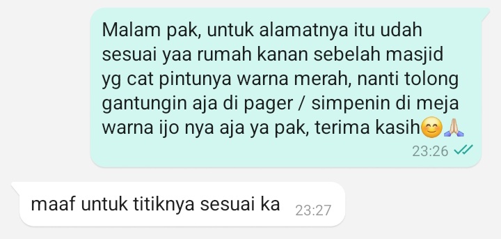 aprilplusa's tweet photo. Ya Allah.. padahal alamat udah bener, udah di chat ulang dan lebih rinci lagi tapi tetep aja dichat kaya gitu

Indonesia bener bener darurat membaca https://t.co/vp2yteQGq1