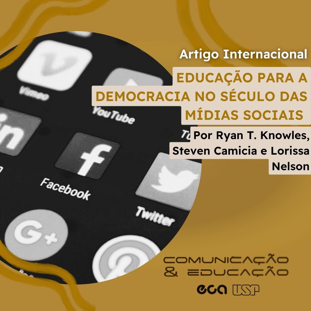 RevistaComueduc's tweet photo. Confira o artigo de Ryan T. Knowles, Steven Camicia e Lorissa Nelson, da (@USUAggies) Universidade Estadual de Utah (EUA), em nossa última edição. Íntegra do texto pelo link na bio.

#utahstateuniversity #democracia #educação https://t.co/YNHorWJK5V