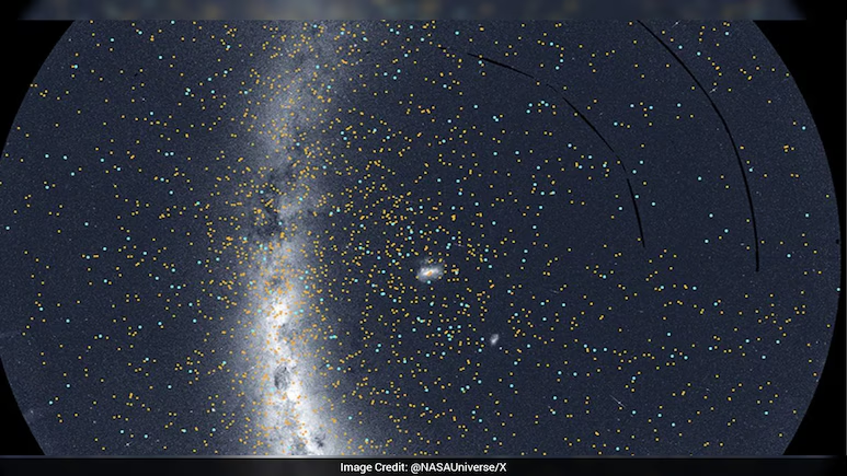 ndtv's tweet photo. NASA Shares Detailed Space Map Highlighting Nearly 6,000 Exoplanets https://t.co/FWGlssLb8C https://t.co/I7UMXkkYgY