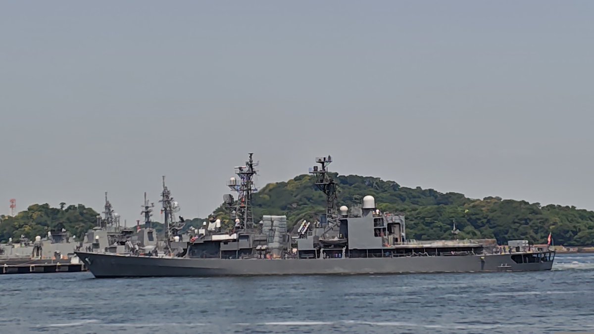 takagrip's tweet photo. 15/05/2026 JAPAN TRAINING SQUADRON

#jmsdf
#海上自衛隊
#navy
練習艦隊 https://t.co/qAxPCudXSv