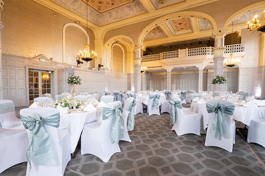 CP_RoyalVic's tweet photo. Our Grade II listed ballroom is one of Sheffield's most beautiful event spaces and on your wedding day, it's all yours✨

Enquire now to arrange a venue viewing👇🏻
https://t.co/ZS5ok3Ld3C https://t.co/FRCo8iD8TJ