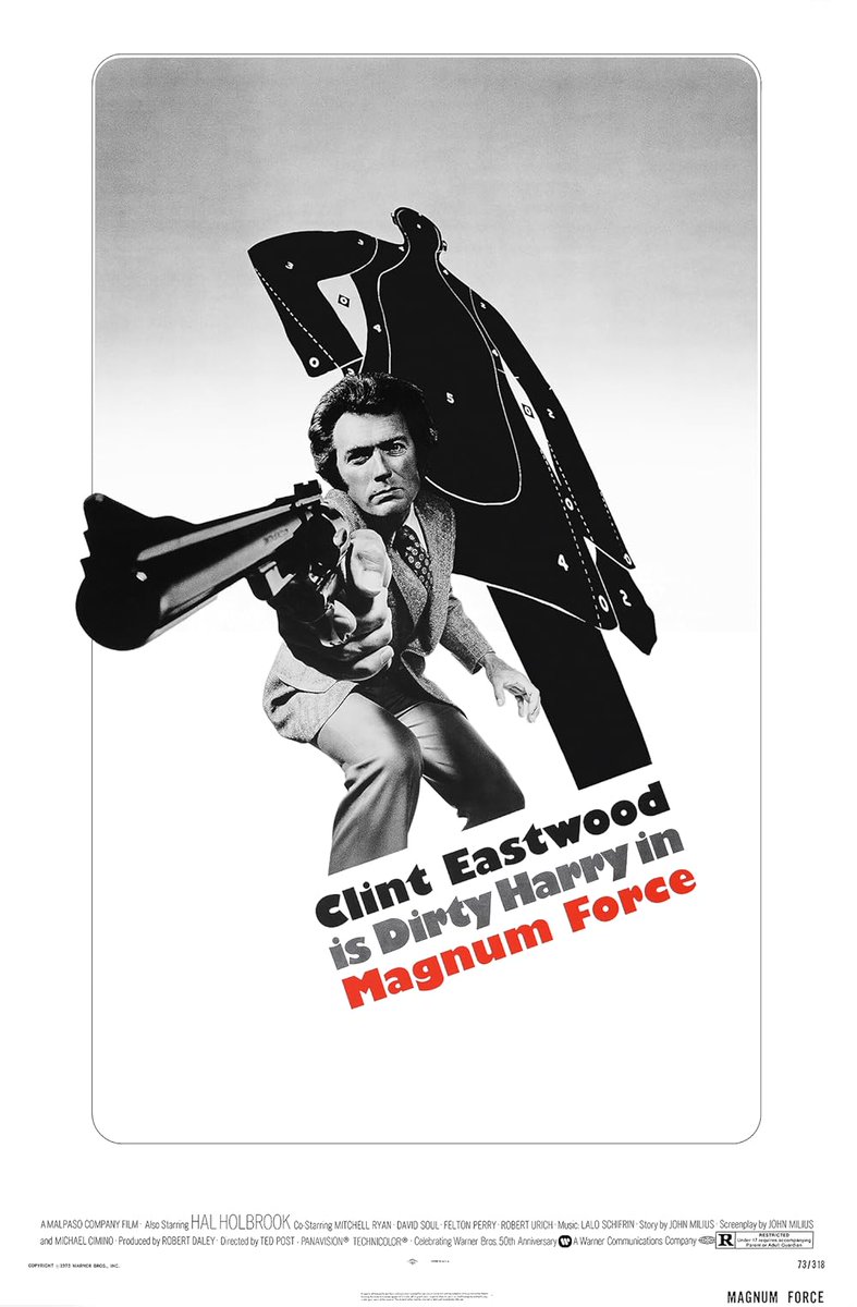 TallyMichelle4's tweet photo. #MagnumForce (1973)
Inspector "Dirty" Harry Callahan pursues a conspiracy of vigilante cops, who are not above going beyond the law to kill San Francisco's undesirables.
#GuyFlicks #FilmX https://t.co/IfDuPUVM6a