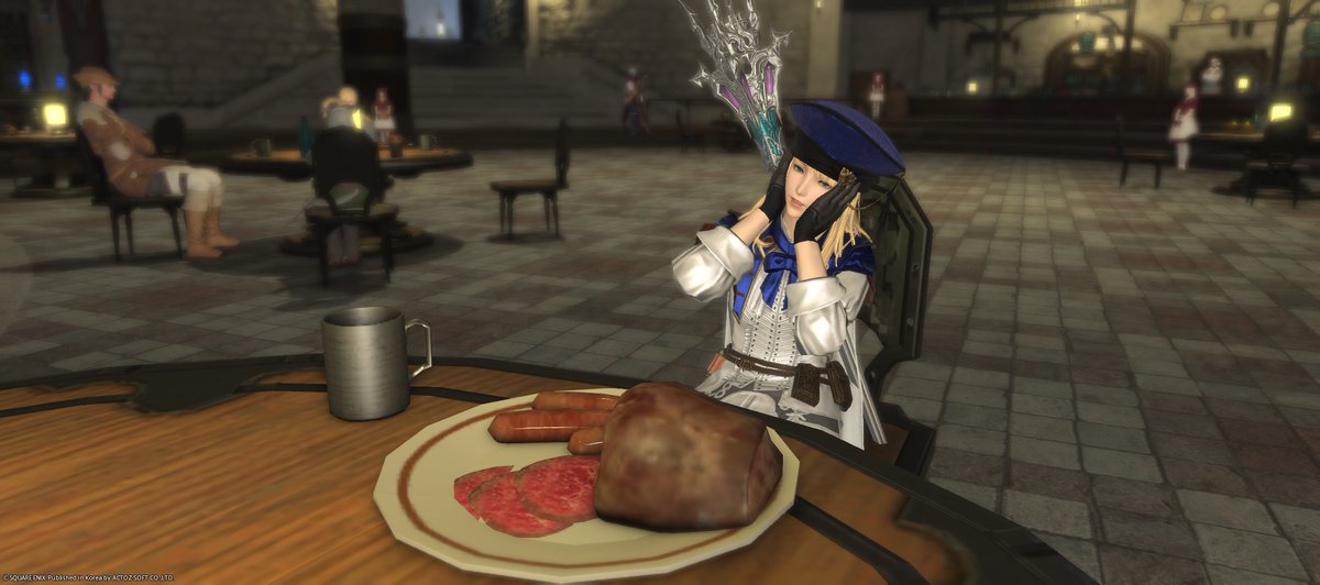 FF14 Character cosplay (Korea Server) tweet media