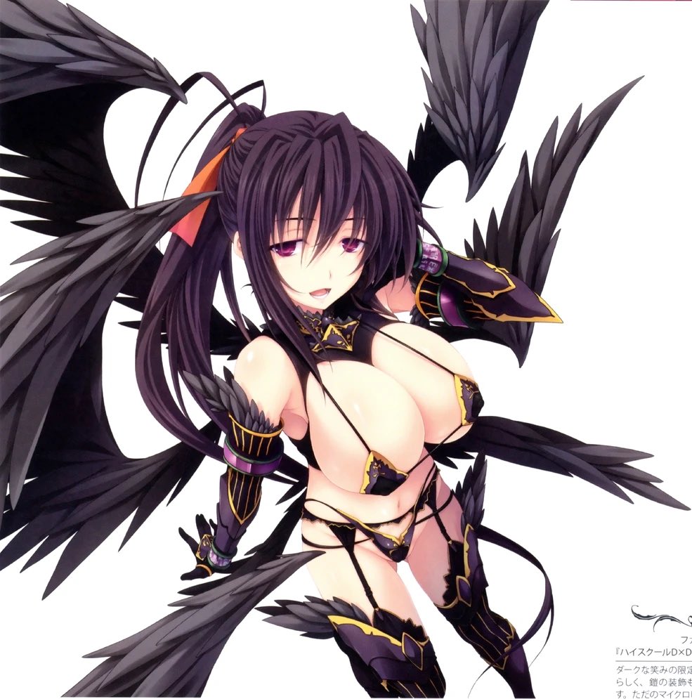 This_Artsy's tweet photo. @octokuro_model More High school DXD with either Akeno as a fallen angel or even Rias would make an awesome addition https://t.co/kdHCMc1u2C