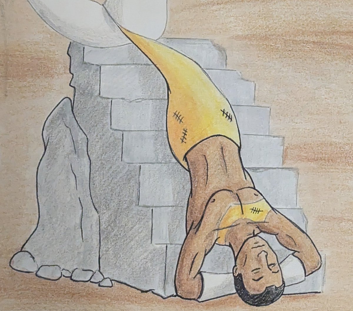 Cyber54prime's tweet photo. #Mermay2026  day 13 : staircase 

Clone trooper of the day #captainGregor 

#mermay #starwars #thebadbatch https://t.co/9bk8gWlflc