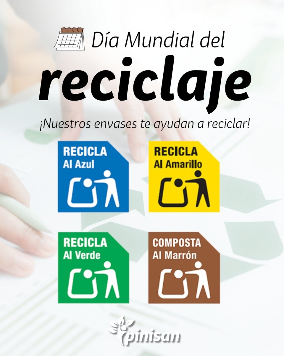 PinisanLabs's tweet photo. En el Día Mundial del Reciclaje, recordamos que cada pequeño gesto cuenta para cuidar el planeta. 🌍

Por eso, en nuestros envases contamos los 4 sellos de reciclaje, para ayudarte a identificar y separar cada material de forma sencilla. ♻️ https://t.co/uxNkji3OD2