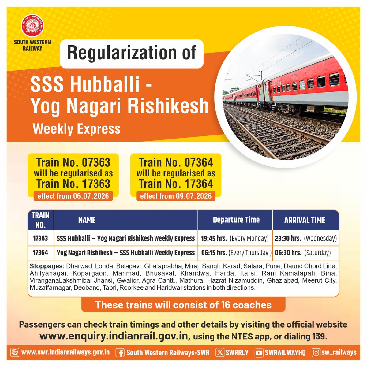 South Western Railway tweet media