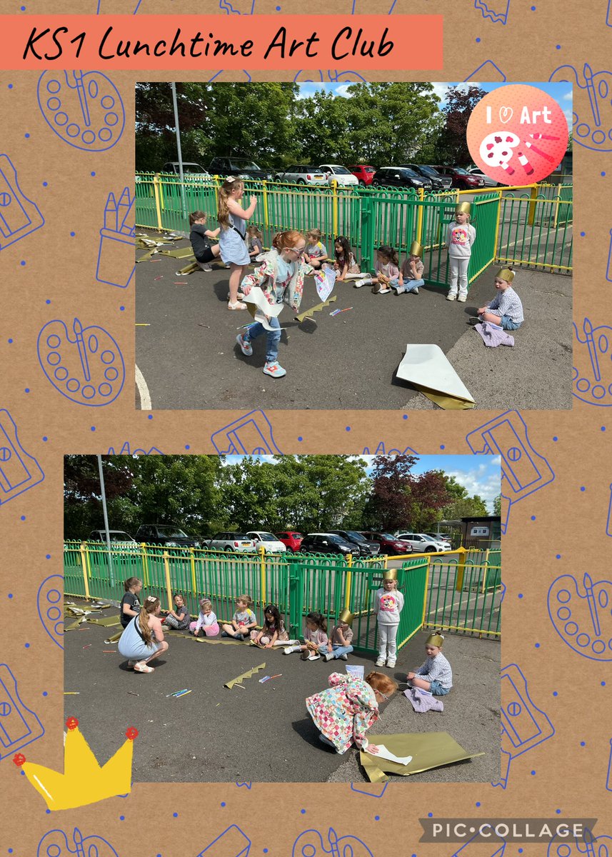 StrikeLane's tweet photo. Some of our year 4 students have started to run an art club on KS1. Each Friday they invite the children on the play ground to join in the different art activities available. https://t.co/rDkkBTwTYp