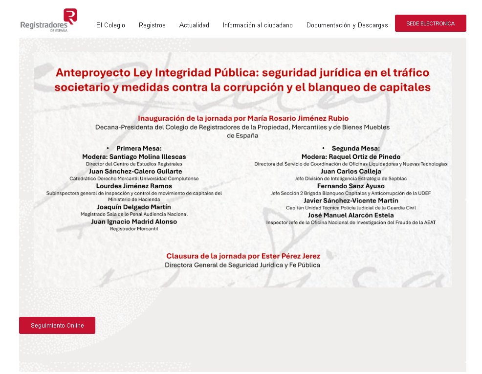 Registrador_R's tweet photo. Buenos días a todos.
Hoy queremos recordar que la única PÁGINA OFICIAL para poder solicitar y obtener #NotaSimple de un inmueble es https://t.co/IGws9mOcst.
🧵#hiloRegistral https://t.co/WohRYdqptk