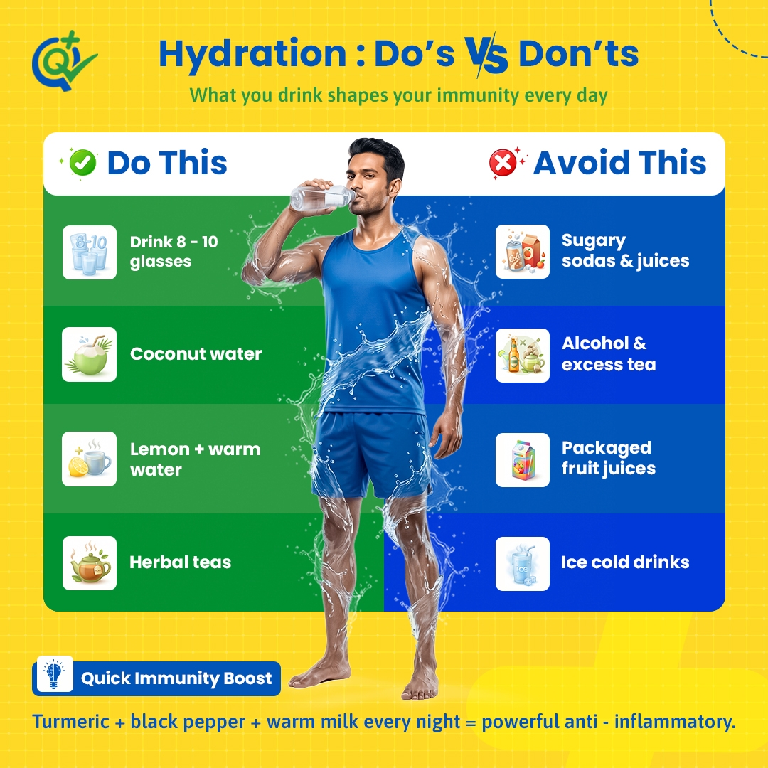 QnQPharmacy's tweet photo. Hydrate smart, stay strong
What you drink every day shapes your energy, immunity & overall health.
Choose better. Live healthier 🌿
#HydrationHack #GlowFromWithin #HealthyChoices #ImmunityBoost #WellnessTrend #DrinkSmart #HealthyLifestyle #StayHydrated #HealthTips https://t.co/8Mglwy8jwA