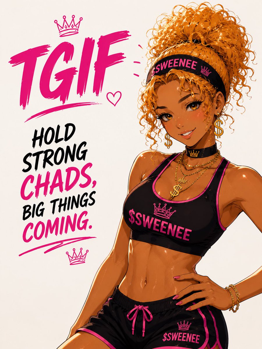 Hotcookies_'s tweet photo. TGIF 💖 Charts cooling off? Good.

That’s where conviction gets tested.

Hold strong chads… big things are coming for $SWEENEE 🚀

@Sweeneeonsol @solana ✌🏻 https://t.co/kD5HgcMuPN