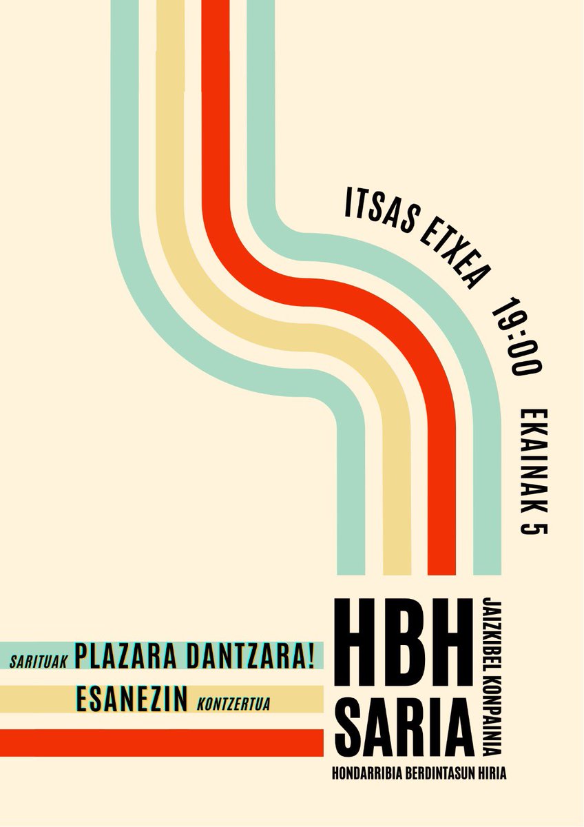 Jaizkibel1997's tweet photo. Hondarribia Berdintasun Hiria sariak Plazara Dantzara! kolektiboa omendu eta eskertu nahi du Baztango Dantzetan emakumeon parte hartzea bermatzeko egindako borrokagatik.  

Ekainaren 5ean 19:00etan Itxas etxean Esanezin abeslariaren emanaldiarekin ospatuko dugu aurten. https://t.co/0keFdT8nAU