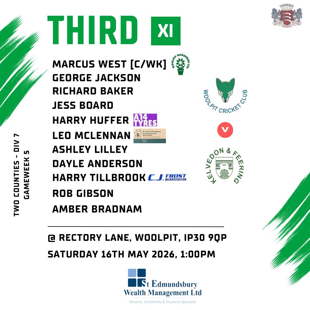Woolpit CC tweet media