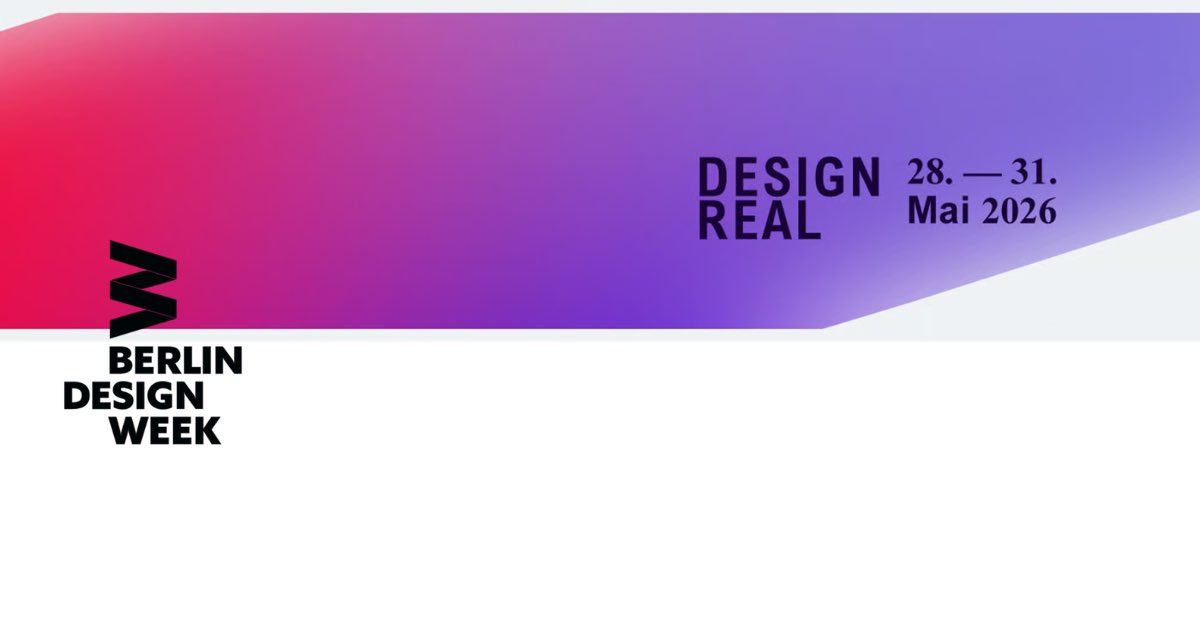 whitecliffe_BER's tweet photo. Whitecliffe University of Applied Sciences joins Berlin Design Week 2026 with three projects exploring future thinking, spatial perception, and communication design through games.

Presented at our Berlin campus, the programme highlights the interdisciplinary work of our students and faculty across architecture, graphic design, interior design, and communication design.

📍 Salzufer 6, 10587 Berlin
 📅 28–31 May 2026
 🎟 Free entry

🔗 Read more: https://t.co/afdB6KxOki