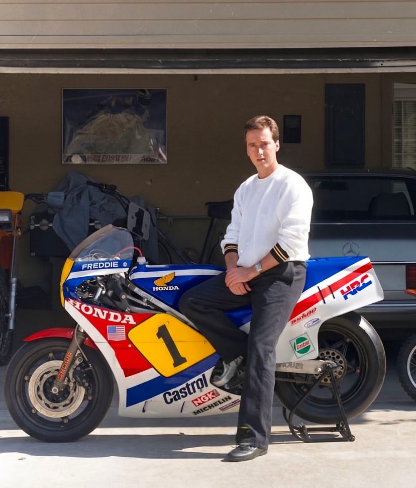 AntonioRamosGP's tweet photo. Freddie Spencer 🇺🇸1️⃣🏁
#Legend https://t.co/nHiJa7eqwP