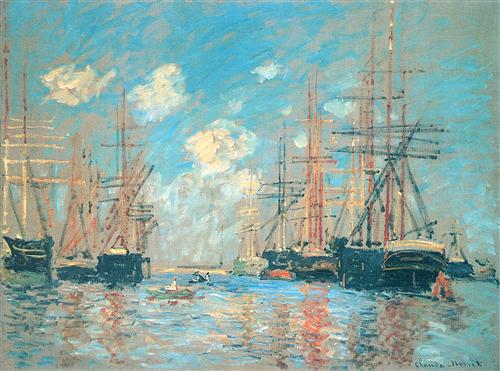 RT by @Xudozhnikipoeti: Клод Моне. «Море, порт в Амстердаме». 1874 г.