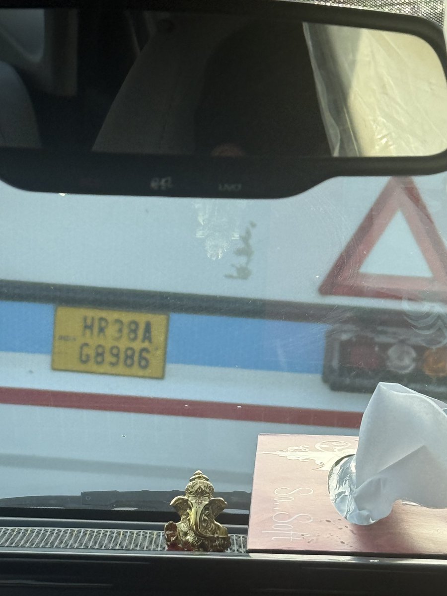 himanshuonweb's tweet photo. @uptrafficpolice @police_haryana this Haryana number registered bus is driving very dangerously …life of passengers and other vehicles r at stack …please look in to this https://t.co/xCDuigaUM6
