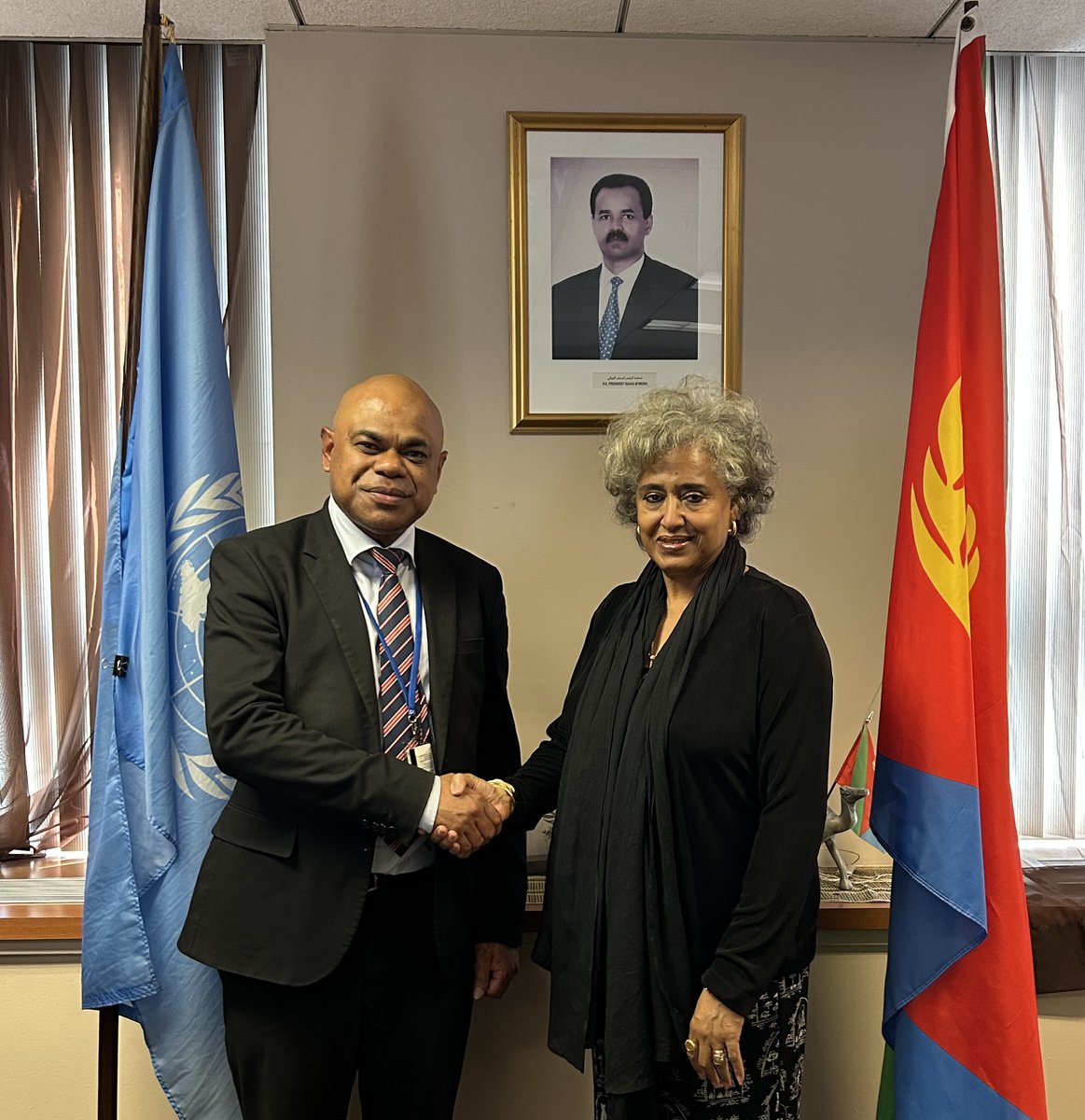 Amb. Sophia Tesfamariam tweet media