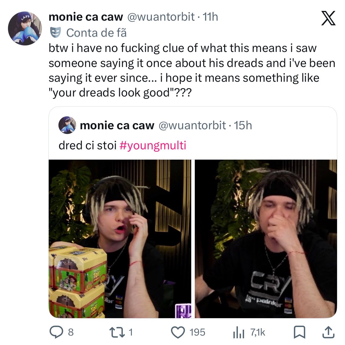 monie ca caw tweet media