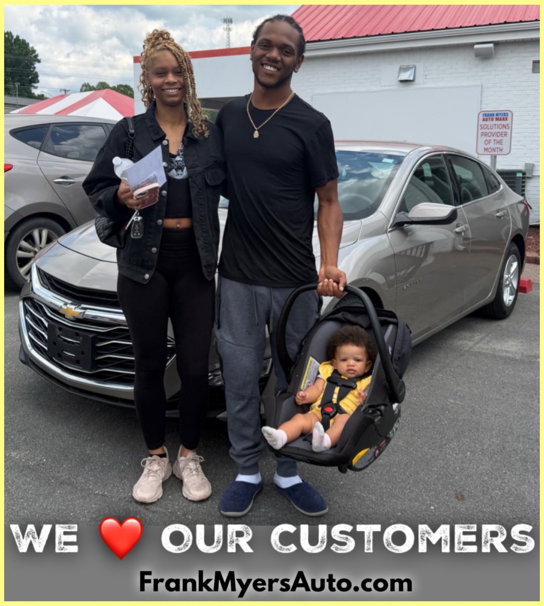 MyersAuto's tweet photo. They ❤️ the nicer, newer car they bought at Frank Myers Auto Maxx. We❤️ our customers. We’re here to serve.

We want YOU to become a member of our family of happy customers.

Text/Call: 336-276-0065
Click: https://t.co/mCEJ7SPBee https://t.co/w5sNg4R5ab