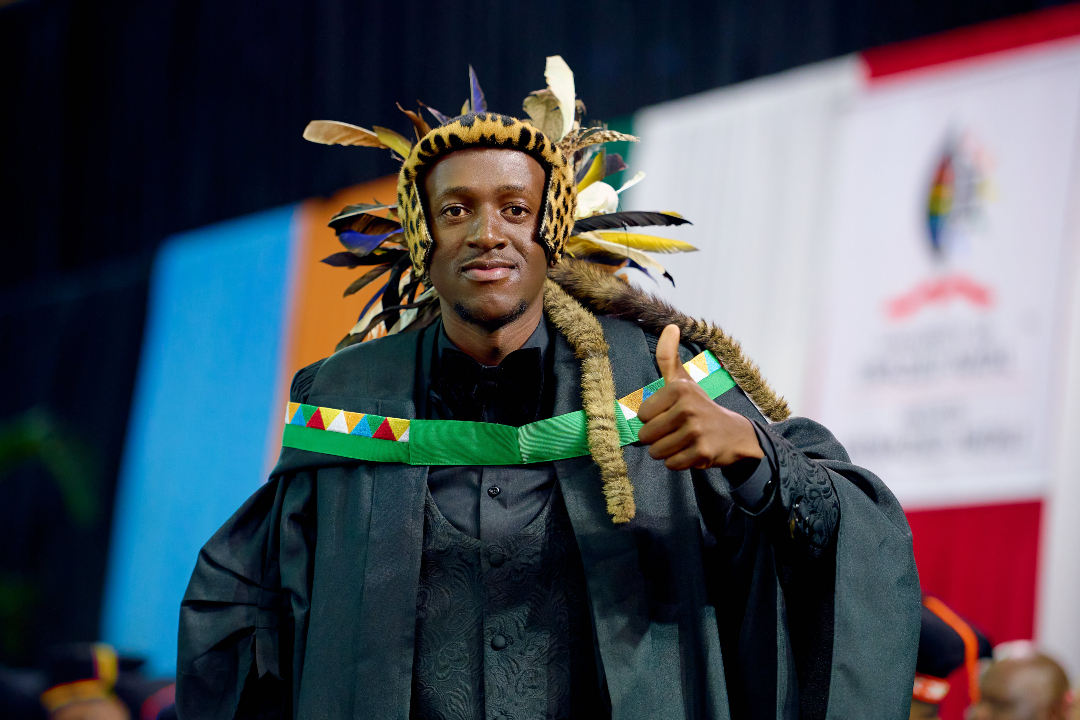 UKZN's tweet photo. UKZN graduation photographer, Nkosikhona “Nkocy” Gcabashe, has stood behind the lens, capturing the emotion and pride of graduates as they crossed the stage to receive their qualifications. On Thursday, the cameras turned towards the 26-year-old, who proudly walked across the stage to graduate with a BSc in Civil Engineering.

The moment marked the culmination of a journey blending academics, creativity and entrepreneurship. While pursuing his studies, he built a name for himself as a maskandi guitarist, a self-taught artist, and a photographer.

Popularly known as Nkocy to his friends and his more than 100 000 social media followers, Gcabashe describes his years at UKZN as a period of exploration and self-discovery. 

Although he played the guitar before arriving at university, his talent gained during his student years led to collaborations with artists such as Mshiniwemali, Njoko, Mketule and Thandazani. He contributed guitar work to Njoko’s "Ulisela" and Mketule’s "Abesemzini," songs that have attracted millions of YouTube views. He then appeared on Umbuso Wamaciko Podcast and the SABC 1 television programme Ushuni Womhlaba, where he played the guitar for the show’s top 10 contestants.

Music was only one part of his creative journey. During his studies, he discovered a talent for visual art and taught himself through YouTube tutorials. However, the demands became difficult to balance alongside his studies, motivating him to explore photography.

In 2022, after buying a second-hand phone, he began photographing iconic UKZN landmarks. His striking images soon caught the University’s attention, and he was roped in as a freelance photographer. The opportunity exposed him to major institutional events while earning an income to support his studies. 

Today, Gcabashe runs his own photography business but says UKZN graduations remain especially meaningful to him. Gcabashe is preparing to enter the professional world while continuing to nurture his creative passions.
