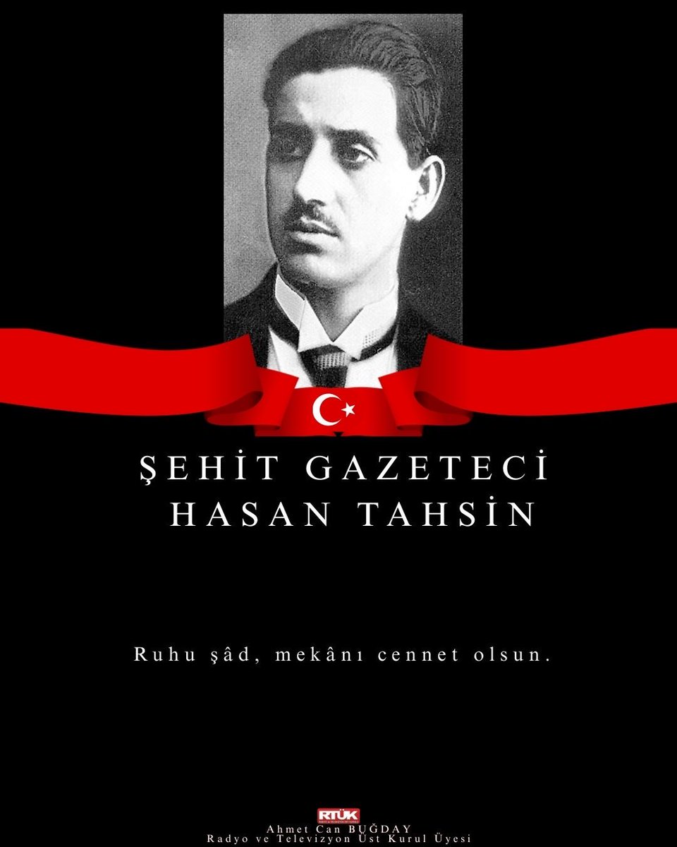 acbugday's tweet photo. İzmir'in işgali sırasında istilacı güçlere karşı 'İlk Kurşun'u atarak Milli Mücadele'nin kıvılcımını yakan, gazeteciliğin ölümsüz simgesi 'Şehit Gazeteci Hasan Tahsin'i saygı ve rahmetle yâd ediyorum. Ruhu şâd, mekânı cennet olsun. https://t.co/qey2IkJPR3