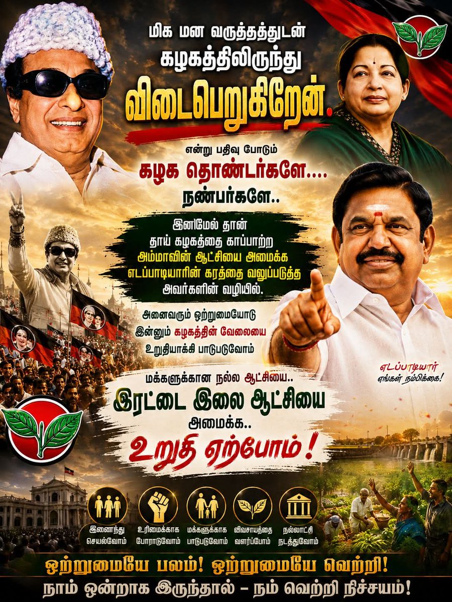 Ramesh.V. AIADMK tweet media