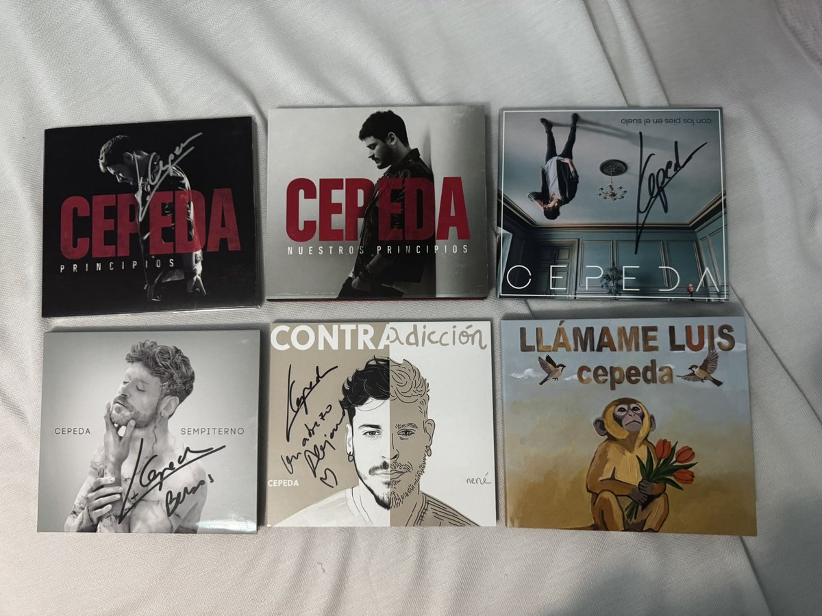 A__Alee's tweet photo. Qué fantasía todos los discos juntos 😍@cepedaoficial ❤️ https://t.co/8YQuFyYjOI