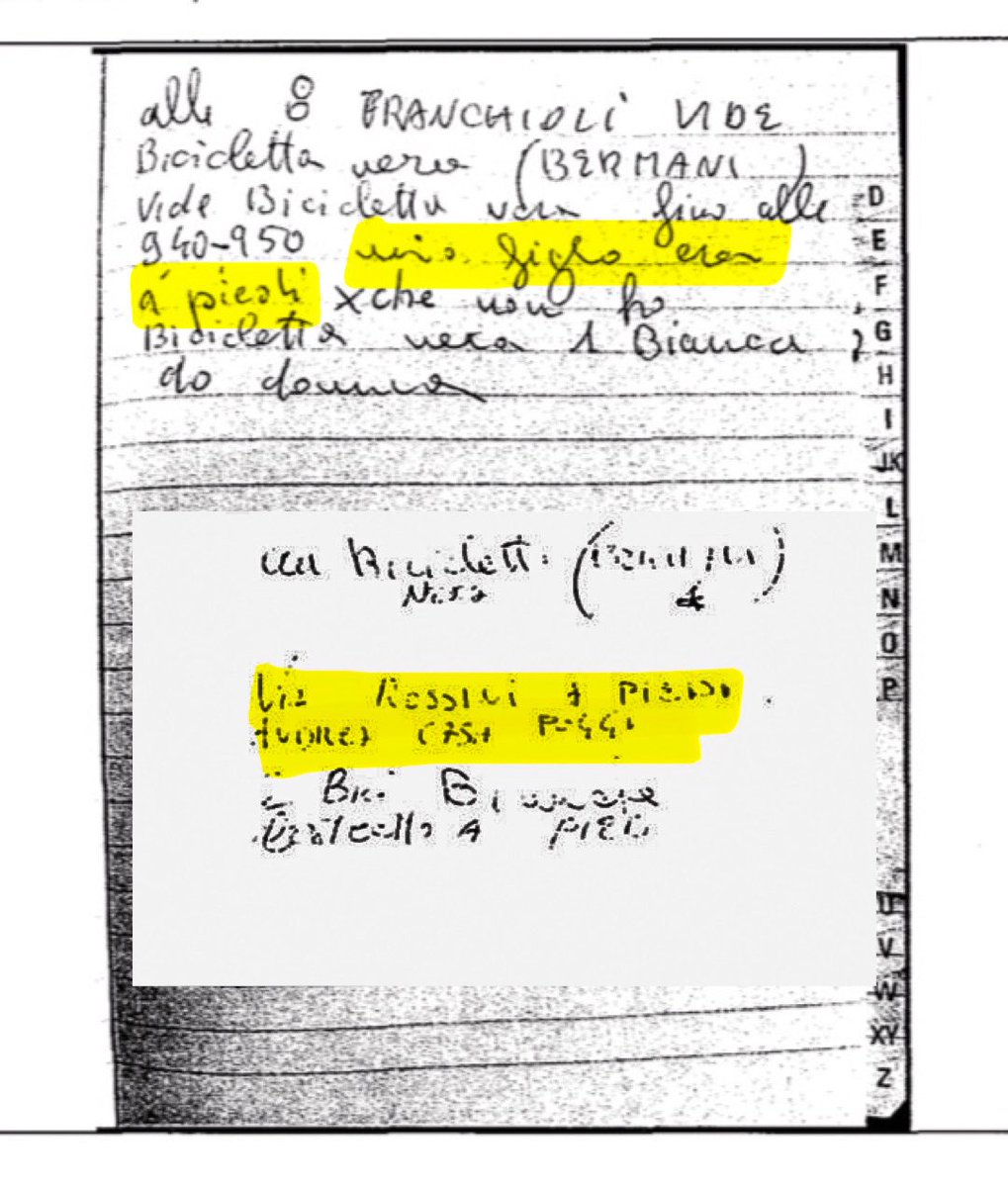 firefoxxx79's tweet photo. ✍🏻 Appunti di G.Sempio…
🏠🚙 Ma il buon Andrea non era prima a casa col padre e poi in auto a Vigevano? 📚
#Garlasco #Sempio #InformativaCC https://t.co/NljXqUSe70