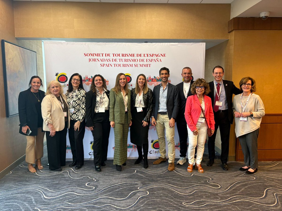 SpainInCanada's tweet photo. ✨ Thank you, Montreal!

Following #SpainTourismSummitMontreal2026, we would like to thank all partners, travel professionals and teams behind the scenes who made this event possible.
Great connections, shared ideas and new opportunities ahead. 🙌

#VisitSpain #ThinkYouKnowSpain https://t.co/3ZYgrfkswH