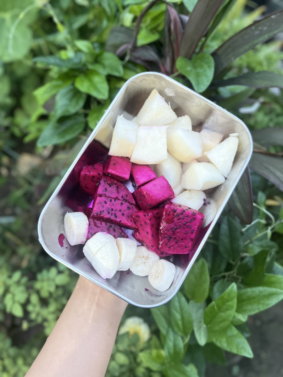 Celinecikitha's tweet photo. Sesekali aja minum jus kemasan gitu guys, karna gulanya tinggi bgt. Usahakan real fruits juga yah🫶🥰
Prefer makan buah dicocol greek yogurt, bagus buat pencernaan dan vagina🤍 https://t.co/nbVQN7V2Sm