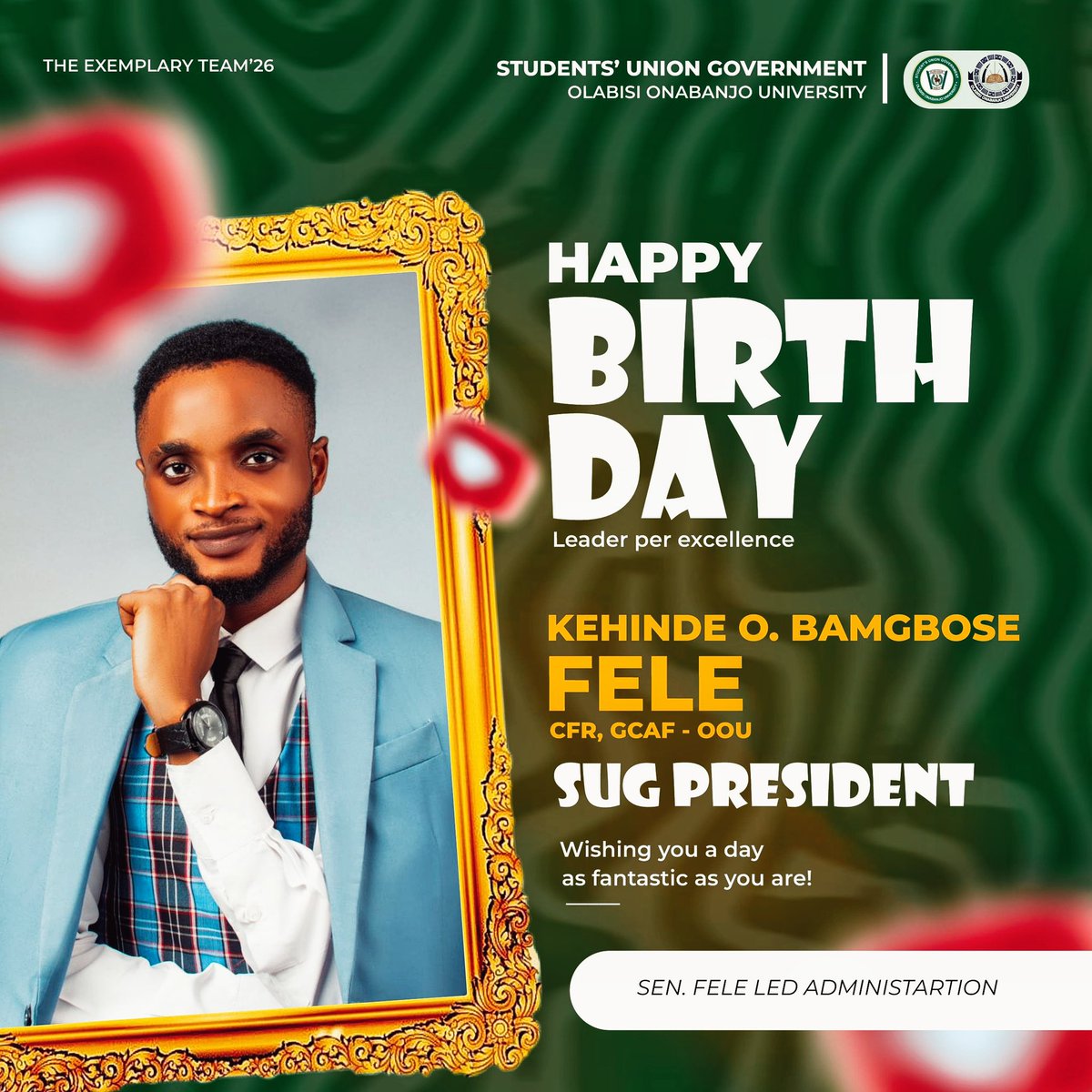 Olabisi Onabanjo University Students’ UNION tweet media