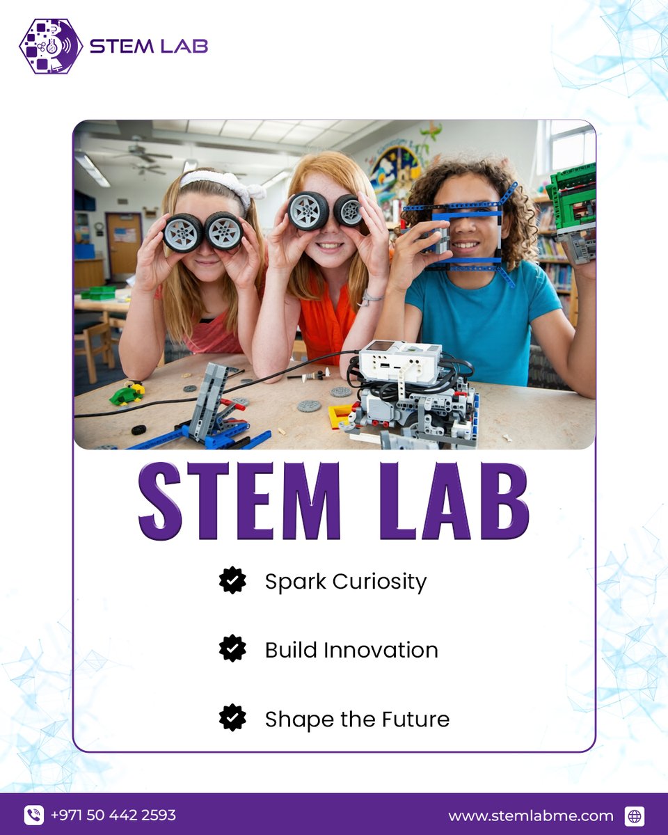 stemlabme's tweet photo. 🔬✨ Welcome to the world of innovation with STEM LAB!

Where young minds explore, create, and discover through hands-on STEM learning experiences. 

#stemlab #futureinnovators #stemeducation #roboticsforkids #innovation #learningthroughplay #kidseducation #futureready https://t.co/1wokqPFo3J