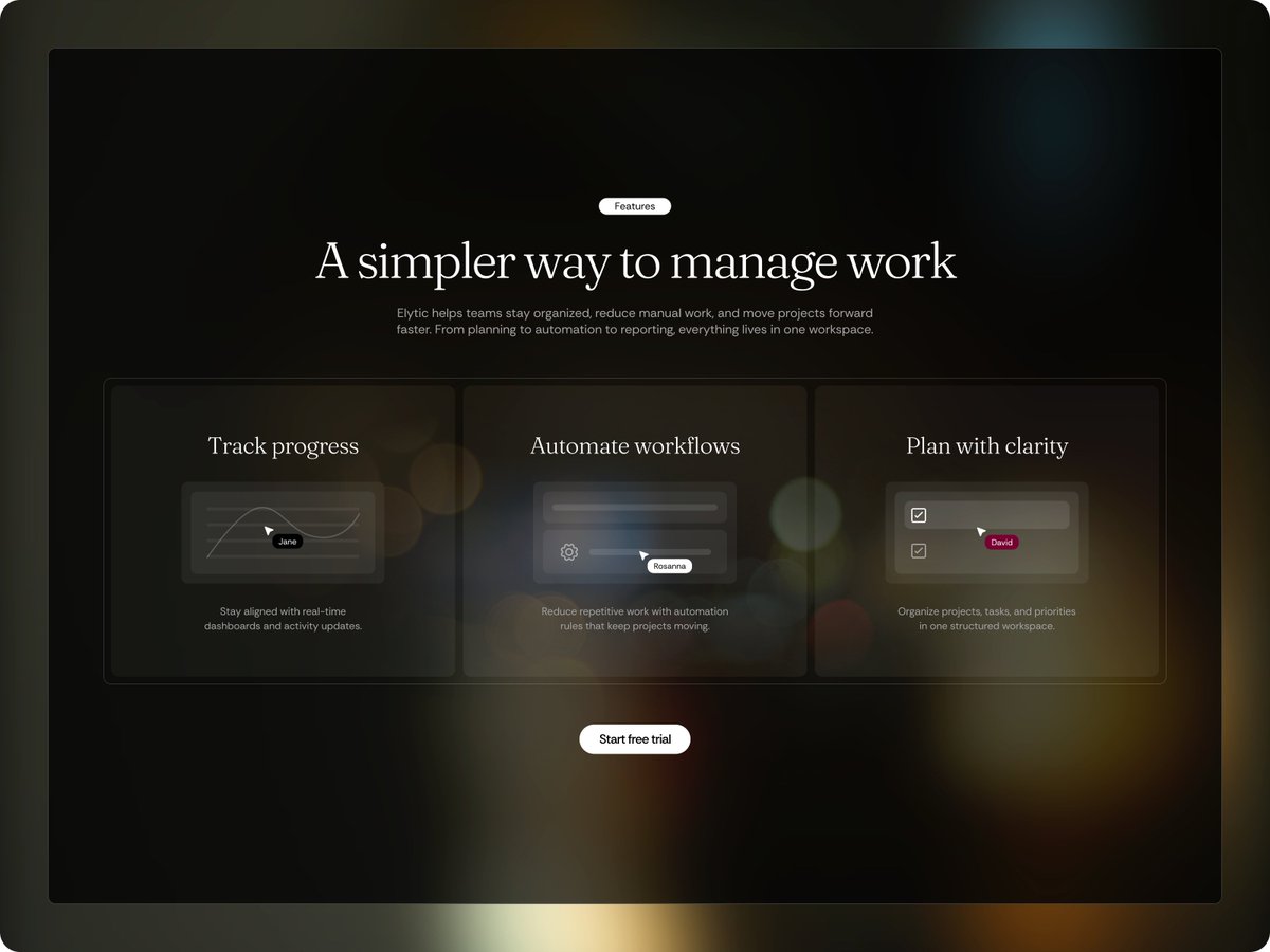 ramwerk's tweet photo. Template is still in review by @framer

I designed the visuals to work regardless of how your SaaS product UI looks. Even though I would recommend to also show your product UI screens, you can use all of the included, abstract overlays to still show an idea of how your product works!

#framer #buildinpublic