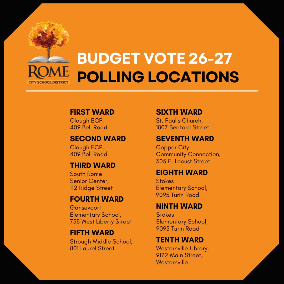 Rome City School District tweet media