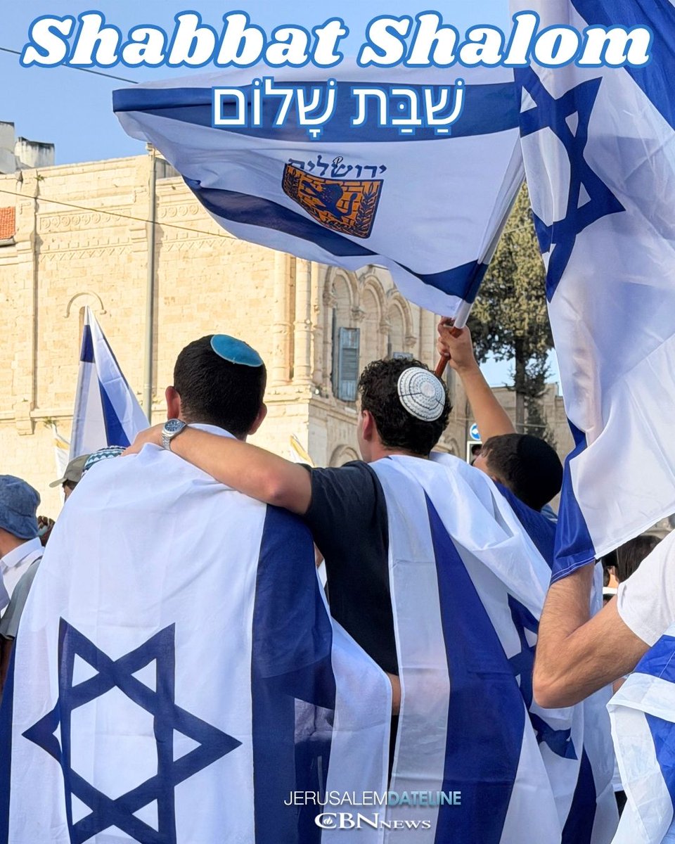 JlemDateline's tweet photo. #ShabbatShalom ✡️🕊️ Israel celebrates Jerusalem Day, marking 59 years since the reunification of Jerusalem. 🇮🇱✨ “Pray for the peace of Jerusalem: May those who love you be secure.” Psalm 122:6 🙏📖
#JerusalemDay #Jerusalem #Israel #shalom https://t.co/eVbX2sXMUf