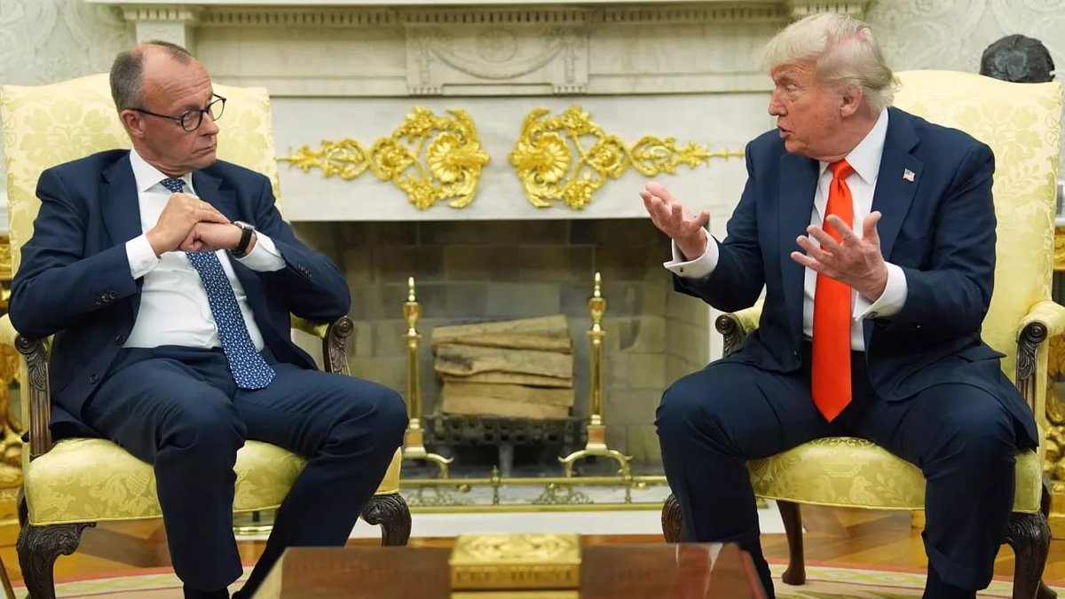 اتصال المستشار الألماني بترامب حول مضيق هرمز: هل هو صحيح؟